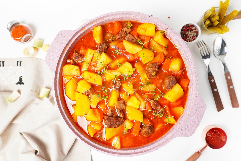 Картошка с мясом классический рецепт