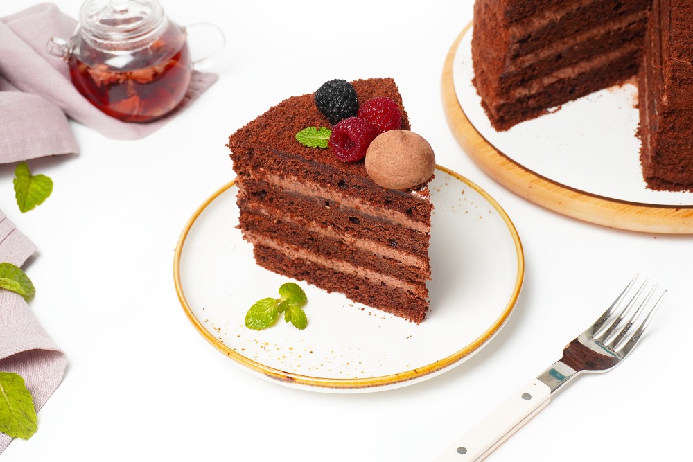 Домашний шоколадный торт классический