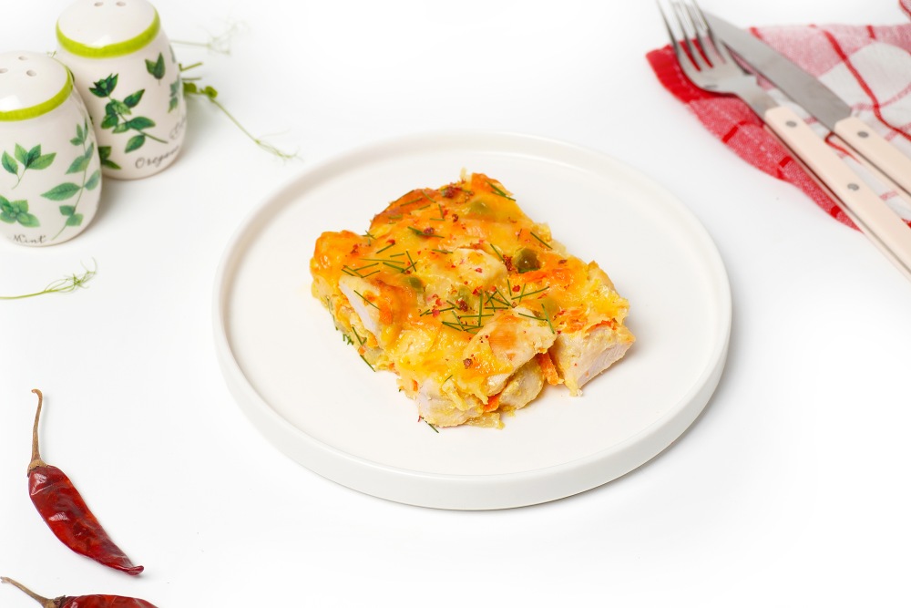 Куриная запеканка в духовке: рецепт для заморозки