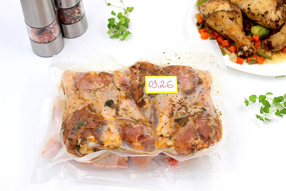 Куриные ножки в маринаде: заготовка в морозилку