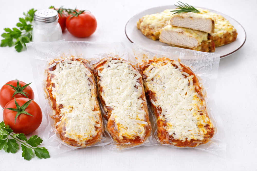 Отбивные из свинины с сыром для заморозки