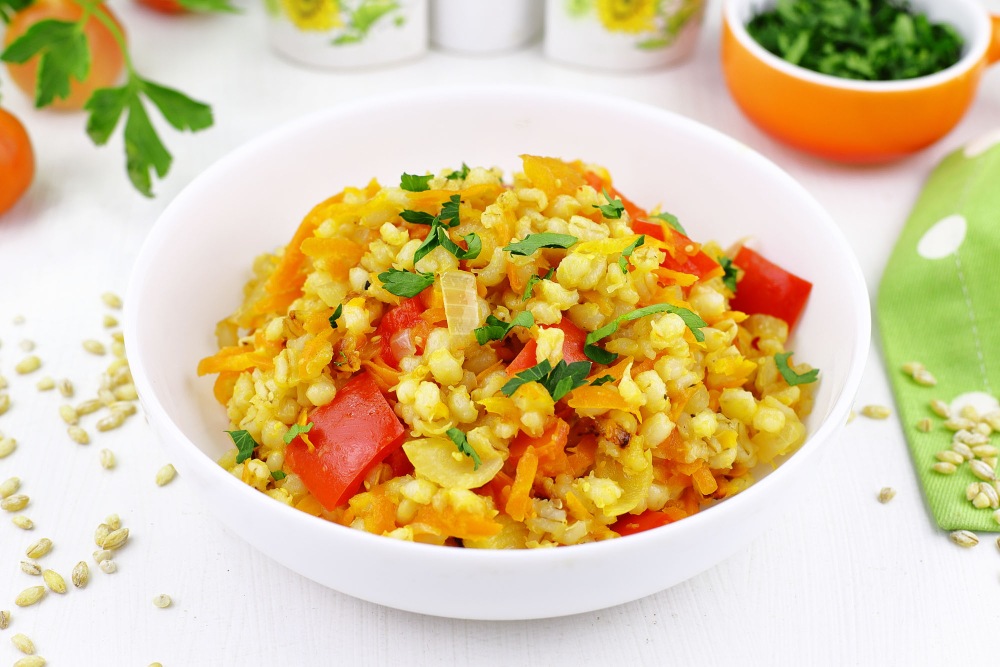 Постная перловка на гарнир