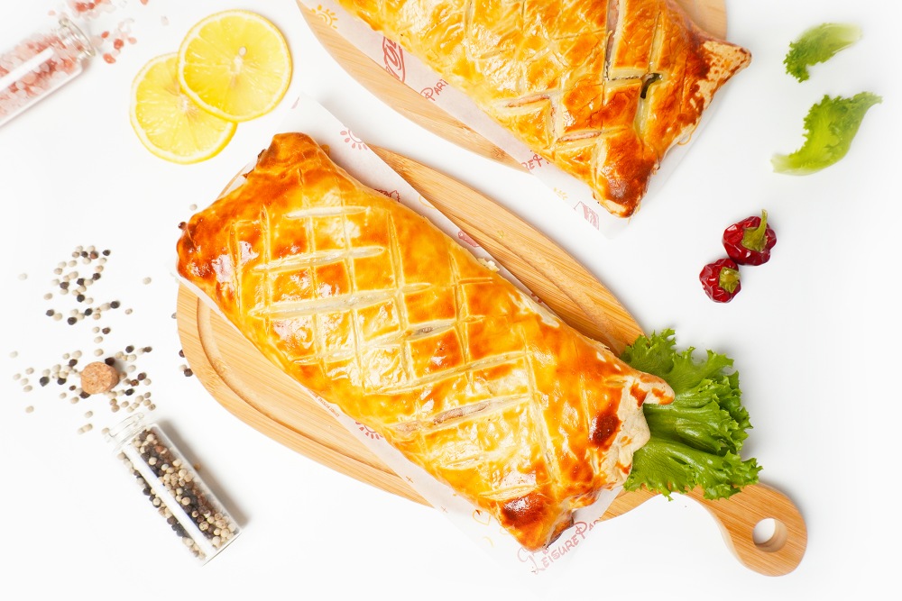 Рыба в тесте слоеном в духовке