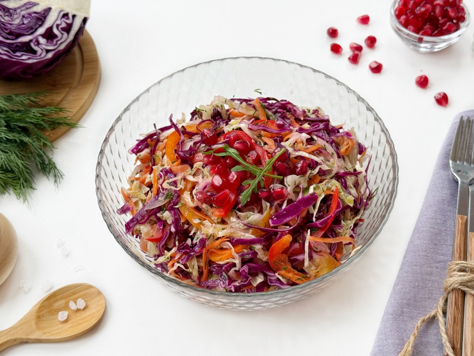 Салат “Витаминный” с болгарским перцем