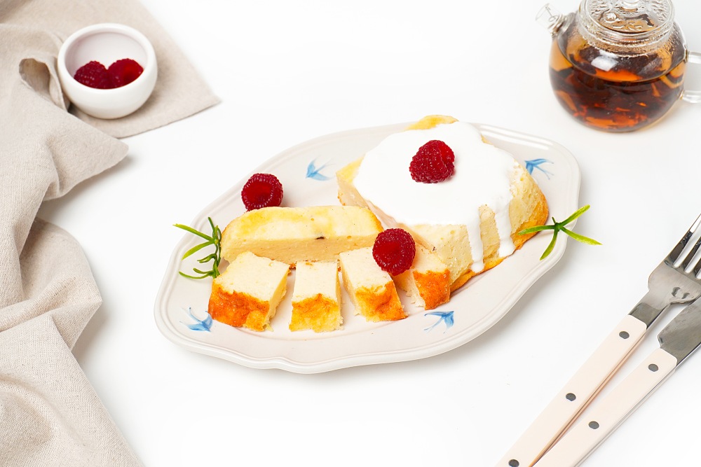 Творожная запеканка классическая: заготовка в морозилку