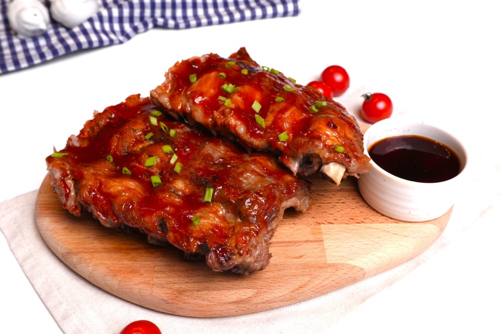 Как приготовить свиные ребрышки в аэрогриле