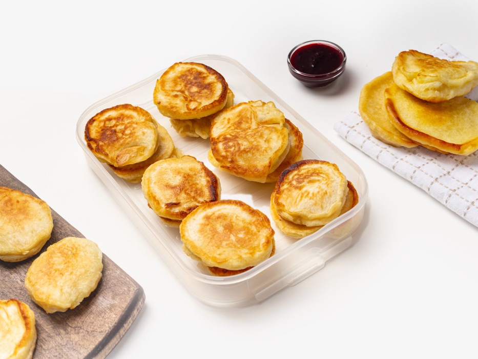 Оладьи на кефире: рецепт для заморозки