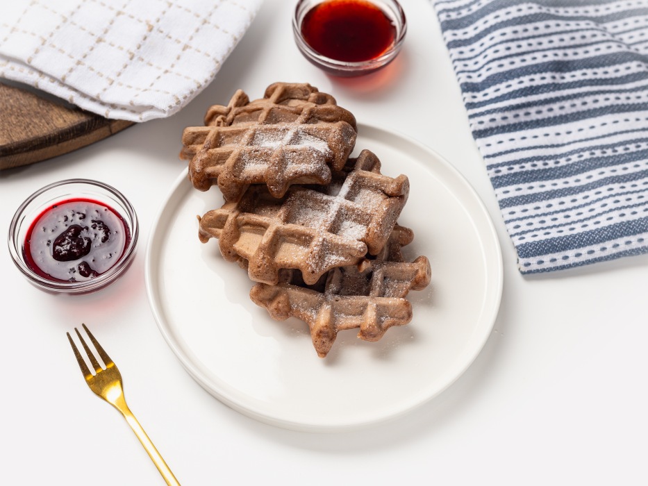 Постные вафли в электровафельнице