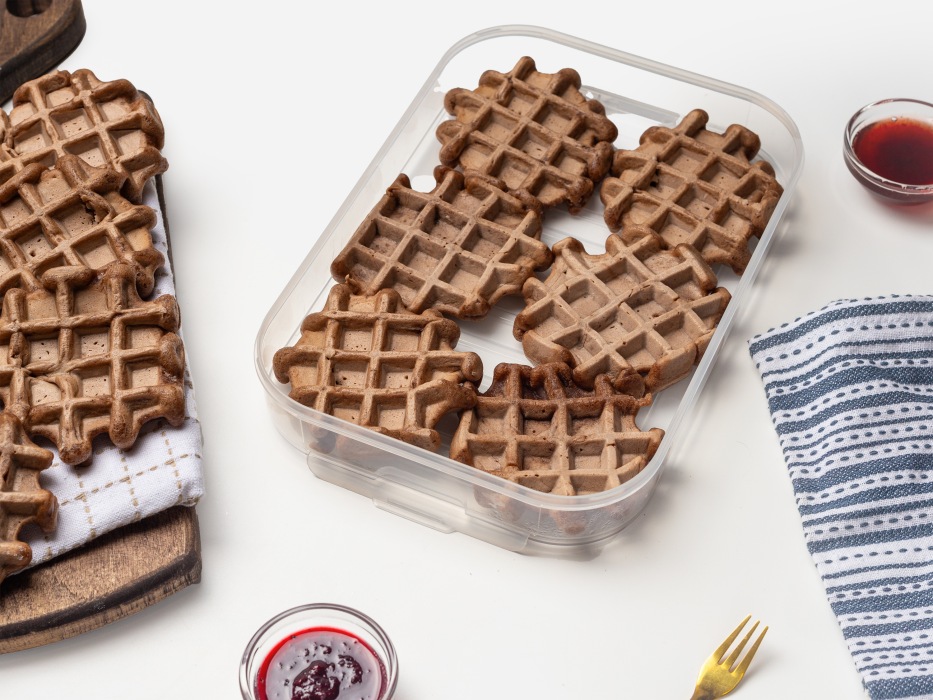 Постные вафли в электровафельнице