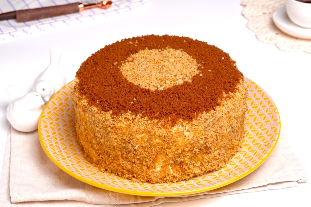 Торт сметанный домашний классический рецепт