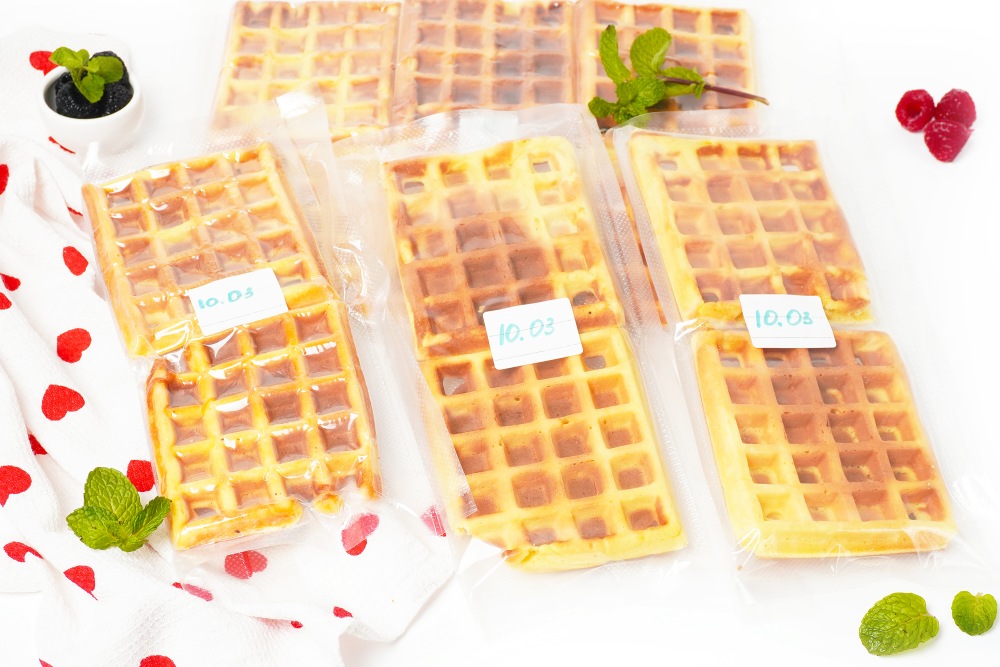 Мягкие венские вафли: рецепт для заморозки