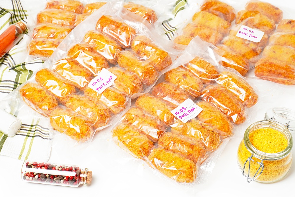 Рыбные палочки: заготовка в морозилку