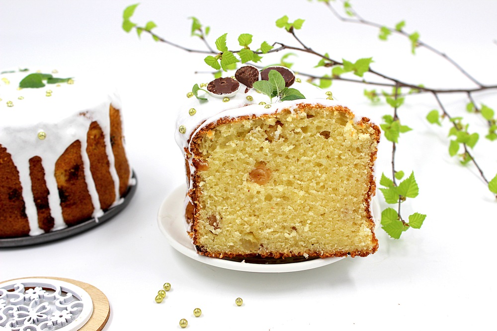 Кулич кексовый без дрожжей