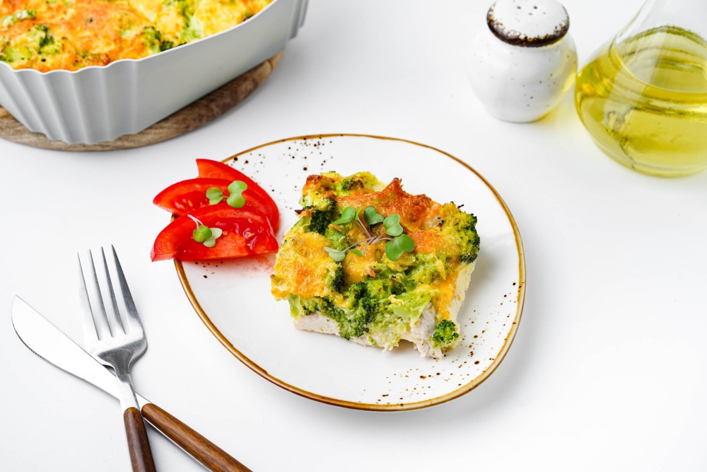 Куриное филе с брокколи
