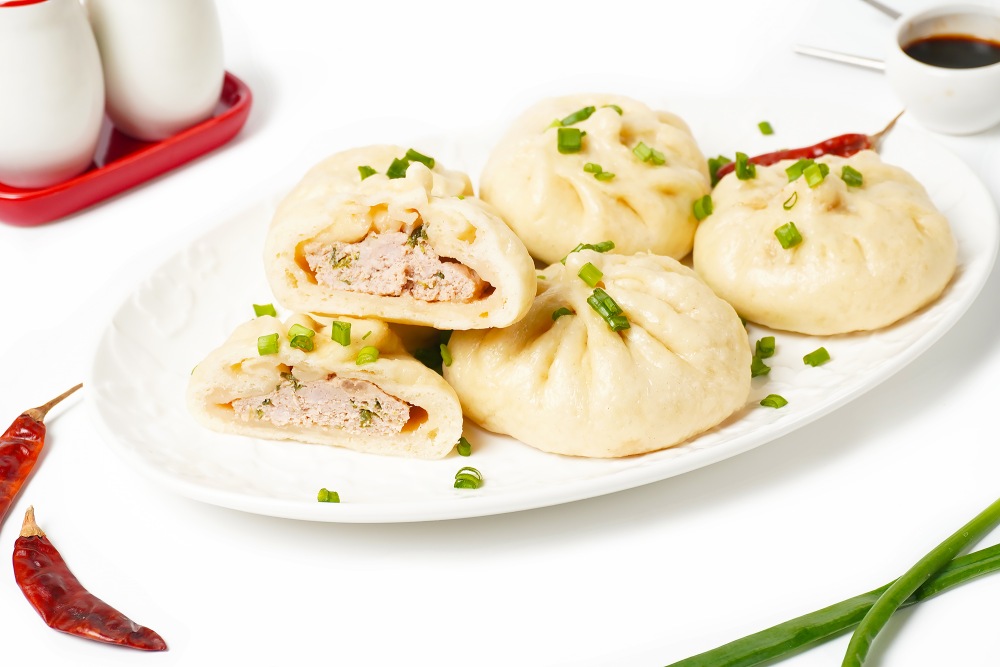 Паровые булочки по-китайски с начинкой