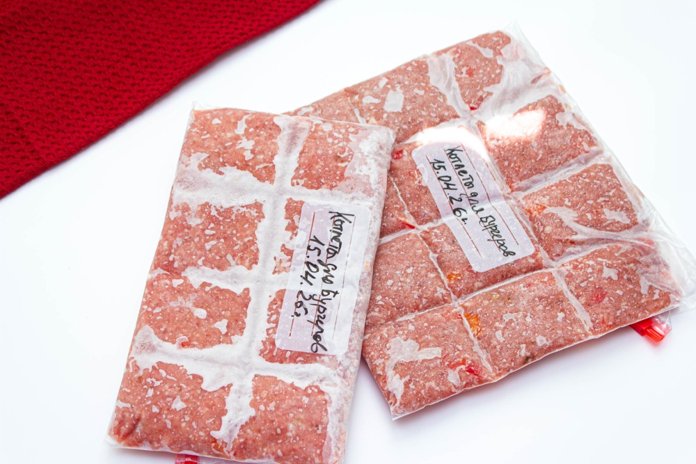 Заготовки впрок: котлеты для бургеров