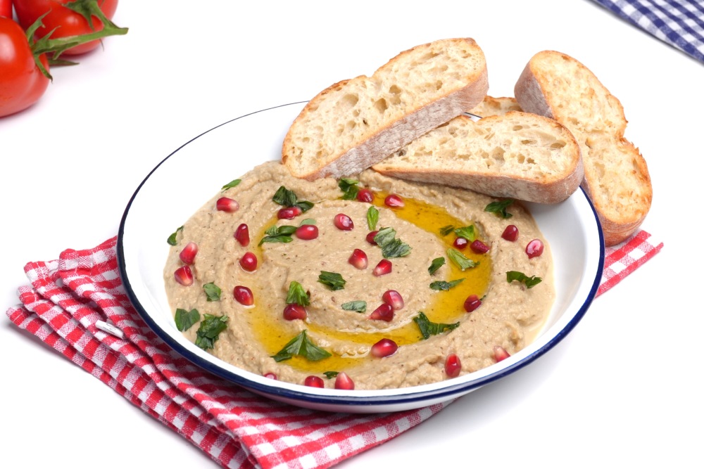 Бабагануш классический рецепт из баклажанов