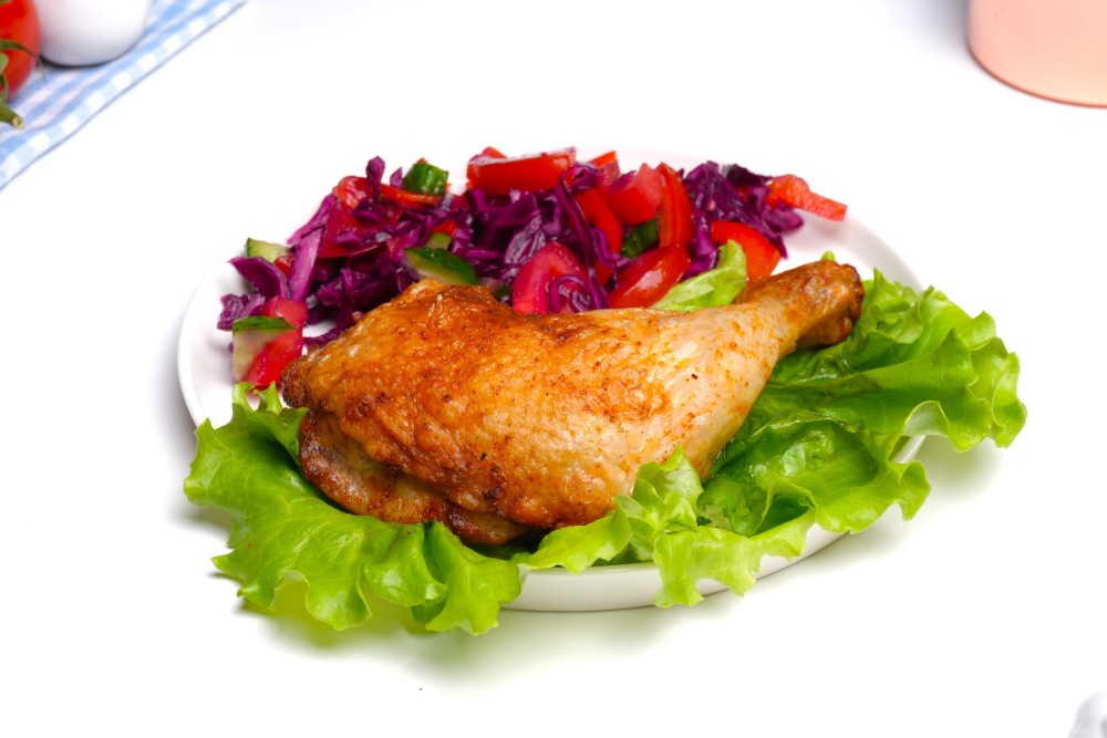 Куриные окорочка в аэрогриле с корочкой