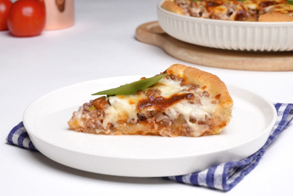 Пицца с фаршем в духовке