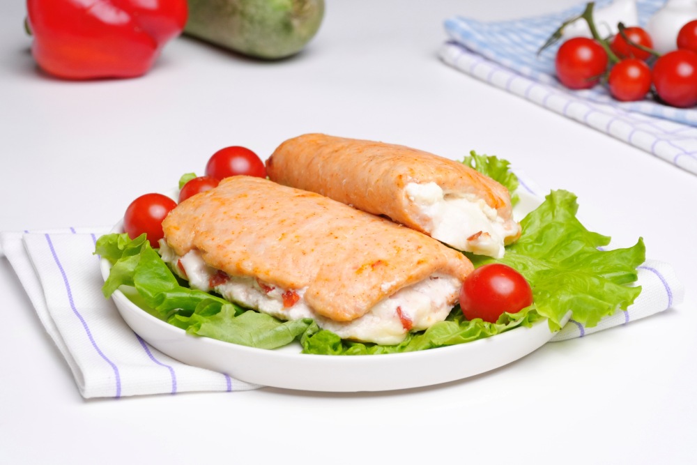 Заготовки из курицы: куриные кармашки с сыром