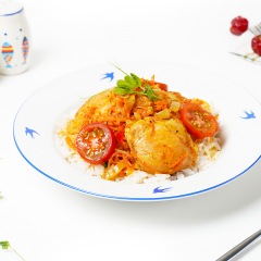 Куриное бедро на сковороде