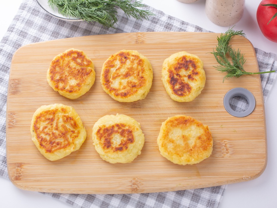 Хашбрауны: рецепт для заморозки с сыром