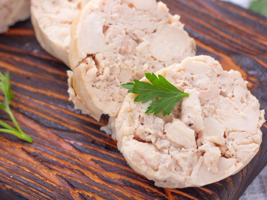 Домашняя куриная ветчина в духовке