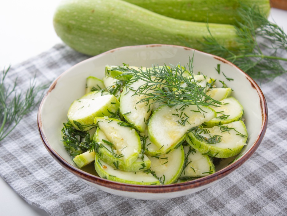 Маринованные кабачки быстрого приготовления