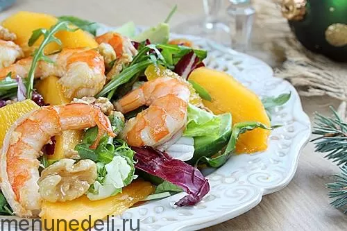 Вкусные Салаты С Креветками Фото