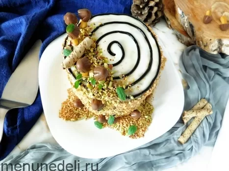 Торт Трухлявый Пень Классический Рецепт С Фото